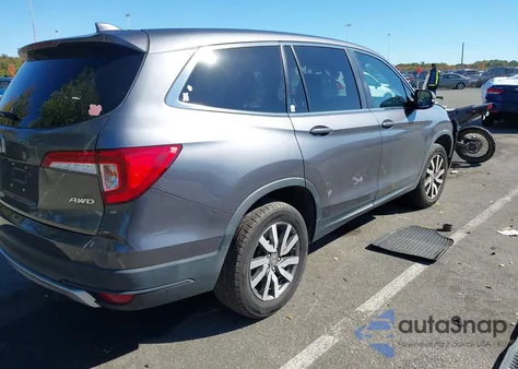 2019 Honda Pilot Ex-L z USA, uszkodzony, nr VIN 5FNYF6H58KB099160